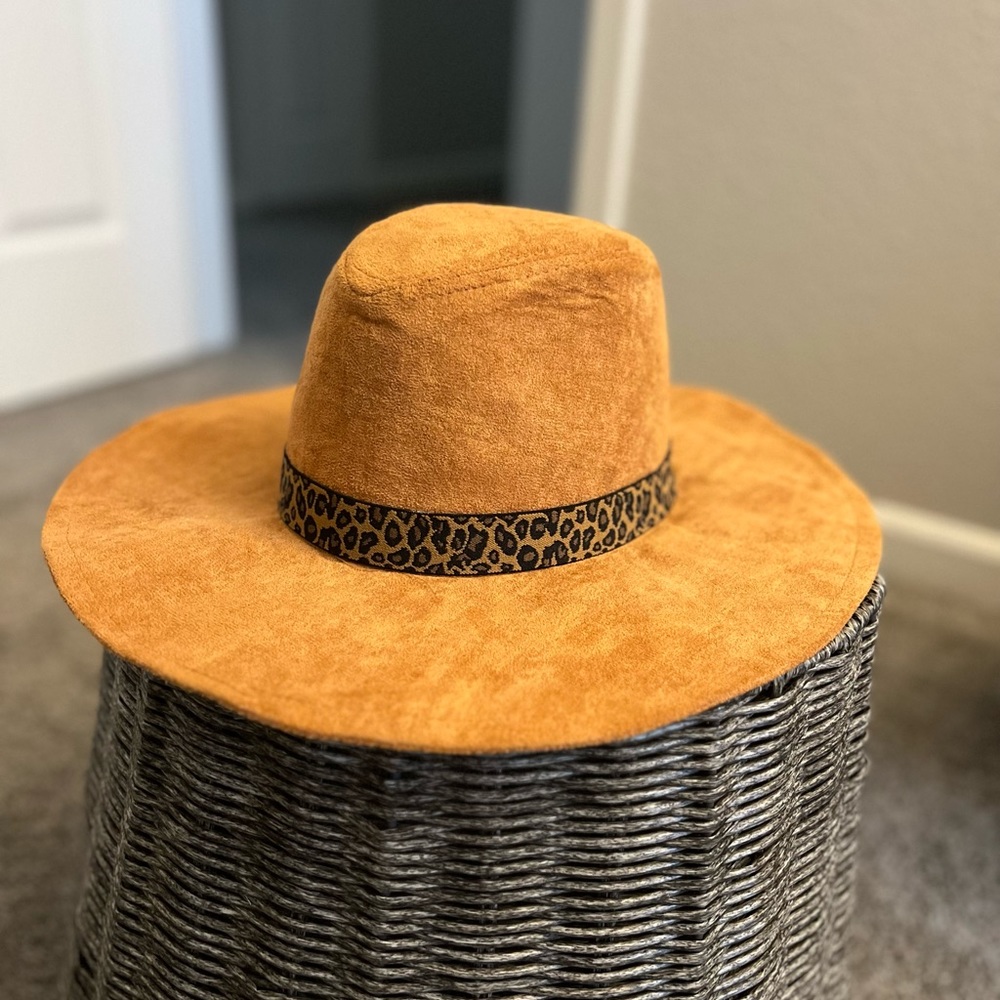 Cheetah Print Sun Hat